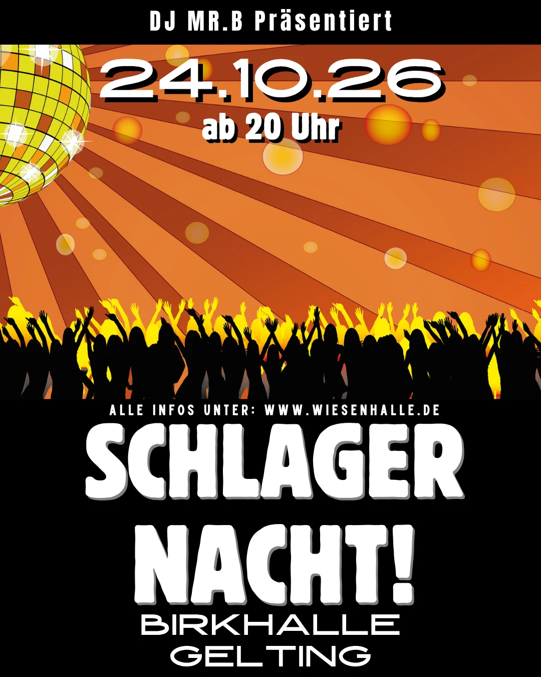 Plakat: Schlager Nacht